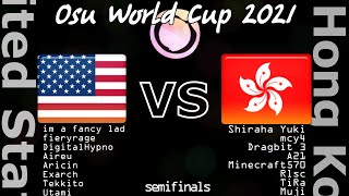 osu World Cup 2021 United States VS Hong Kong semifinals [upl. by Gherardo906]