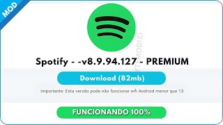 SAIU COMO RESOLVER O PROBLEMA DAS PLAYLISTS DO SPOTIFY  Spotify Premium para Android Atualizado [upl. by Stead772]