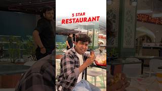 5 Star Restaurant thepandav shortvideo shorts reels reels [upl. by Gibert]