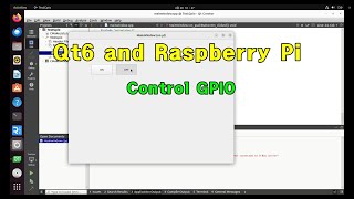 Qt6 and Raspberry Pi  5  Control GPIO [upl. by Afton]