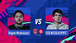 FIFA 19 Gfinity FUT Champions Cup December Grand Final Msdossary vs Nicolas99fc [upl. by Oicul]