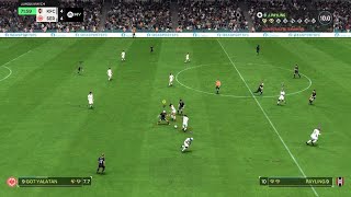 EA SPORTS FC 24 amazing header goal James [upl. by Leimad510]