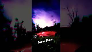 Rapid fire lightning Couldnt hear any thunderweirdish iowa weather lighting Newton [upl. by Ariay]