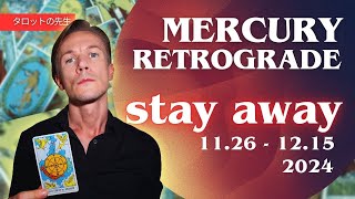 Mercury Retrograde  You must avoid this  Tarot advise [upl. by Pool]