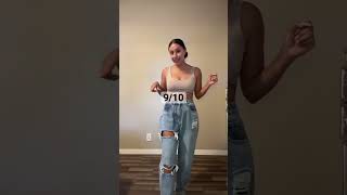 PLT BOYFRIEND JEANS prettylittlething plt tryonhaul boyfriendjeans [upl. by Reginnej927]