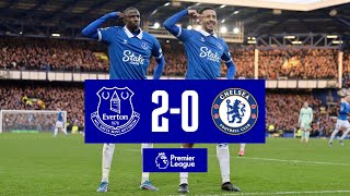 PREMIER LEAGUE HIGHLIGHTS EVERTON 20 CHELSEA [upl. by Zeitler193]