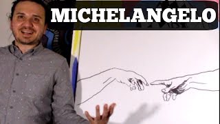 How to Draw The Creation of Adam By Michelangelo [upl. by Ivana]