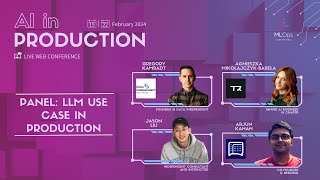 LLM Use Cases in Production  AI in Production Conference  Panel 1 [upl. by Rehpetsirhc602]