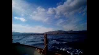 Devon Scaffie Drascombe Sailing  Schinias Greece 06102013 [upl. by Homerus]