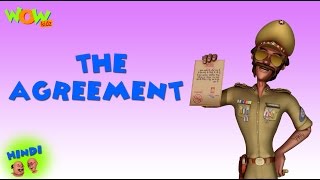 The Agreement  Motu Patlu in Hindi  3D Animation Cartoon for Kids As on Nickelodeon [upl. by Medin368]