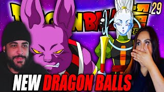 GIRLFRIENDS REACTION TO THE SUPER DRAGON BALLS Dragon Ball Super Episode 29 [upl. by Bigod]