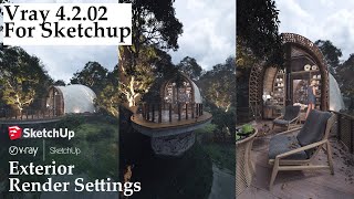 Vray 42002 For Sketchup [upl. by Navad]