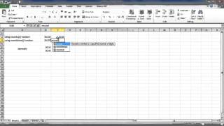 How to keep Decimal places without rounding  MS Excel [upl. by Deanne29]