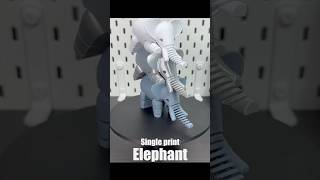 Single Print Elephant [upl. by Eadrahc]