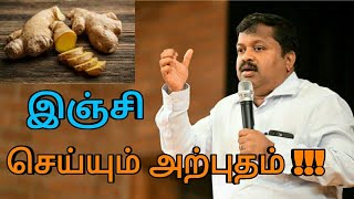 இஞ்சி  மருத்துவ பயன்கள்  வாந்திதலைவலிபுற்றுநோய் குணமாக்கும்  Ginger benefits by DrSivaraman [upl. by Assenav83]