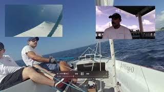 Flying Scot Main Sail Trim with Zeke Horowitz [upl. by Ingar]