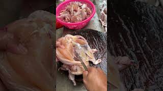 Cara mudah pisah daging ayam shortvideo ayampedaging chicken [upl. by Niu]