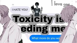 Toxicity is feeding me  EreriRiren  Texting story  Ep 1 [upl. by Anairb146]