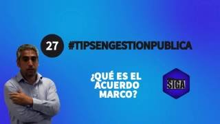 ¿Qué es el convenio marco ‪‎tipsengestionpublica‬ [upl. by Lenad273]