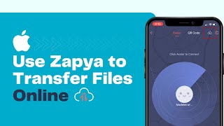 How to Use Zapya on iOS to Transfer Files Online [upl. by Assiruam]