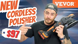 Is the New 100 Cordless Polisher from VEVOR any good  Budget Detail [upl. by Tychon]