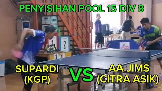 VARDI KGP VS AA JIMS CITRA ASIK  PENYISIHAN POOL 15 DIV 8 PPS CUP 3 2024 [upl. by Doris]