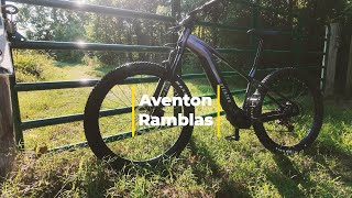 Sneak Peek Aventon’s New Electric Mountain Bike [upl. by Eikcin]