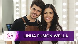 Tratamento com a Linha Fusion by Wella I Beleza na Web [upl. by Jacquette679]