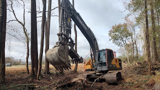 Clearing The Tree Line Back Behind The Pad [upl. by Eleazar932]