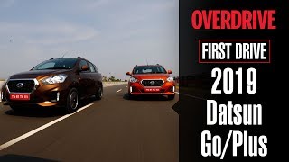 2019 Datsun Go amp Go  First Drive Review  OVERDRIVE [upl. by Tigges550]