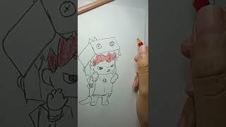 Hirono Devilry hirono justtry justdrawtoday drawing shortart simpledrawing shortdrawing art [upl. by Erhard469]