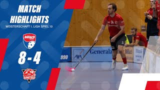 Bülach Floorball vs Winterthur United  Highlights Meisterschaft 2324 Runde 10 [upl. by Berri453]