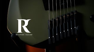 RK Guitars  Theta 828 quick metal test 8string headless metal custom review test russia [upl. by Oijimer]