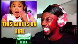 ANGELICA HALE REACTION Girl on Fire Angelica Hale Gets the Guest GOLDEN BUZZER [upl. by Eiramlatsyrk]