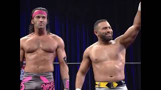 Will Ferrara amp Cheeseburger Vs Roppongi Vice Trent amp Rocky Romero ROH 2017 [upl. by Senga390]