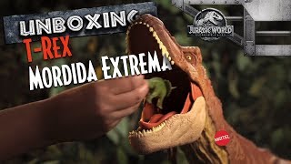 UNBOXING 🎁 ¡TREX Colosal 🦖😱  Jurassic World [upl. by Enetsirk719]