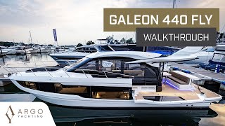 Galeon 440 Fly  Flybridge Yacht Tour by a Professional Yacht Broker  Now Available in the UK [upl. by Hulburt]