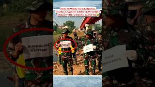 Ada dendam ini kayaknya 🤣 prajurit tni prajurittangguh prajurithandal arhanud raider bravo [upl. by Netty713]