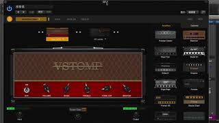 Hotone VStomp Amp  Vox AC30Matchless ChieftainHiwatt DR103 [upl. by Iaht]