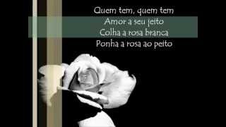 Rosa Branca  Mariza  com letras lyrics [upl. by Johppa]