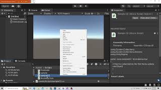 Section01 Week03 Video03 Creating Script Asset [upl. by Housum]