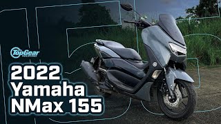 2022 Yamaha NMax 155 review V2 model tested  Top Gear Philippines [upl. by Willin]