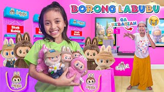 LEIKA BORONG BONEKA LABUBU TOMPEL GAK KEBAGIAN 😭 LABUBU CHALLENGE [upl. by Omsare]