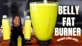 PINEAPPLE DETOX amp WEIGHT LOSS JUICE RECIPE  BENEFITS  I LOST 30 LBS IN 3 WEEKS [upl. by Enomes84]