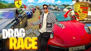 ALL SUPERCAR DRAG RACE IN REAL LIFE 🤑 [upl. by Burt]