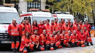 Cobertura sanitaria Herri Krosa Bilbao 2016  Servicio preventivo Cruz Roja Bizkaia [upl. by Olmstead]