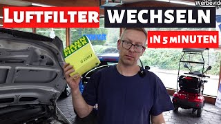 Luftfilter Wechseln  Mercedes Benz A Klasse  Tutorial [upl. by Carlisle]