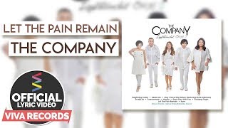 The Company — Let The Pain Remain Official Lyric Video [upl. by Hcib361]