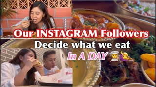 Instagram followers decides what we eat in a Day [upl. by Joana]