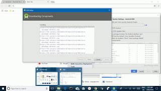 Android Studio stuck on Downloading Components [upl. by Rowley]